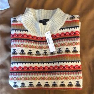 Jcrew fair isle sweater